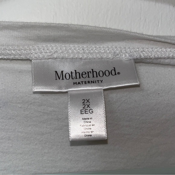 Motherhood Maternity T-Shirt Striped Dress - Picture 3 of 4